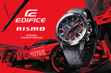 CASIO攜手日本汽車品牌Nissan競速團隊 發表EDIFICE x NISMO聯名錶款