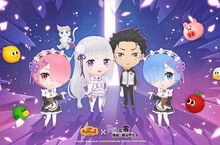 《LINE Bubble 2》與「Re:從零開始的異世界生活」首度攜手合作
