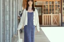 秋冬零失誤穿搭！ 「新生代潛力女演員」何思靜演繹「美型針織外套系列」百變層次混搭法