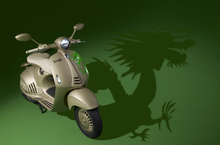 全球限量「Vespa 946龍年限定特仕版」龍重亮相