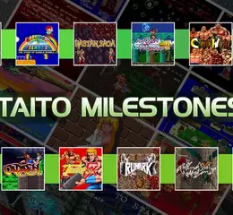 傳說中的電子遊樂場名作復活！ 《TAITO MILESTONES 3》中文實體盒裝版確定於11月28日上市！