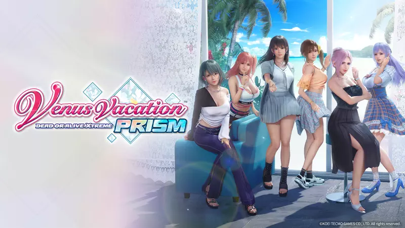 『Venus Vacation PRISM - DEAD OR ALIVE Xtreme -』發售日變更告知  公開第二部宣傳影片&令人心動不已的新服裝配件、髮型，  還有讓人臉紅心跳的迷你遊戲最新情報！