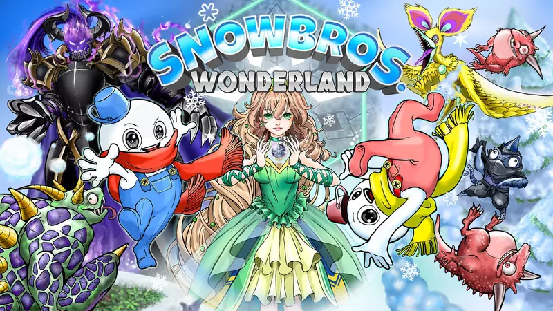 好消息！《雪人兄弟：奇幻樂園》在 PS4™、PS5™、Nintendo® Switch™ 和 PC 正式推出！