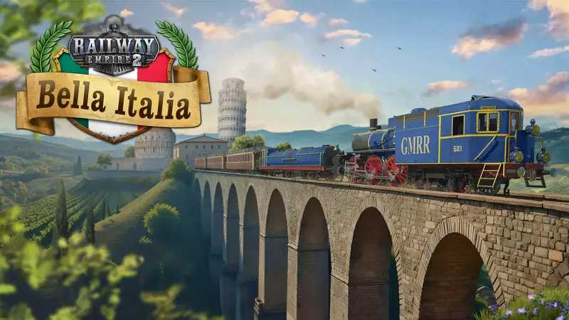 《Railway Empire 2（鐵路帝國2）》追加內容 《Bella Italia（美麗意大利）》PS4/PS5 繁體中文版上市