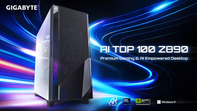 技嘉 AI TOP 100 Z890 地端全方位解決方案正式上市 打造極致遊戲與 AI 運算體驗