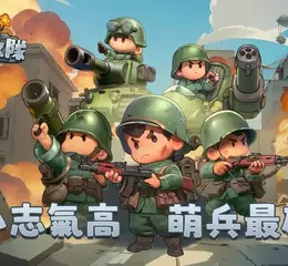 Q版軍武塔防手遊《小兵特攻隊》搶先全球開放Google Play測試，九大兵種武力公開！