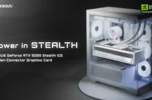 技嘉發表AORUS GeForce RTX™ 5090 STEALTH ICE顯示卡 技嘉發表AORUS GeForce RTX™ 5090 STEALTH ICE顯示卡