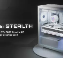 技嘉發表AORUS GeForce RTX™ 5090 STEALTH ICE顯示卡