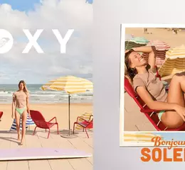 ROXY歡慶6/21世界衝浪日， 特邀法國長板選手Zoé 演繹夏日風情並推出台灣限定泳裝！