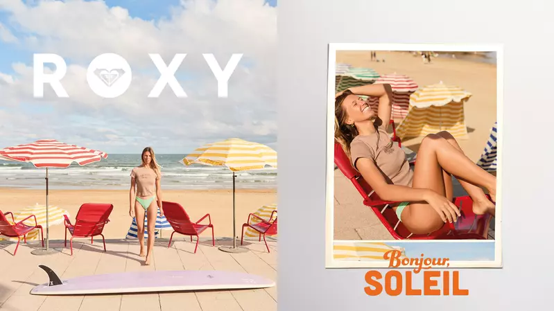 ROXY歡慶6/21世界衝浪日， 特邀法國長板選手Zoé 演繹夏日風情並推出台灣限定泳裝！