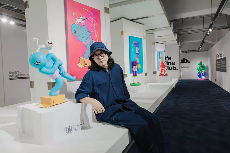 《It's Fine Club》沒關係俱樂部正式登場！ 不二良全新藝術計畫——以黑色幽默重新解讀人生卡關時刻