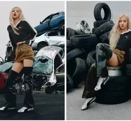 PUMA 攜手 ROSÉ 絕美演繹金屬時尚，SPEEDCAT Metallic 銀速賽車鞋 高調亮相 