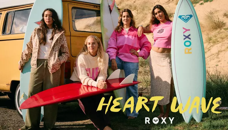 ROXY秋冬新品『Heart Wave』系列上市，週年慶優惠同步推出！