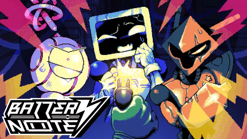 機器人充電冒險遊戲《BatteryNote》今日於 Steam 正式發售！含原聲帶的超值組合包同步登場