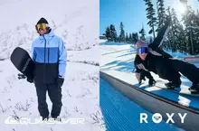 QUIKSILVER 及 ROXY本季推出機能X時尚X環境友善 的全方位滑雪系列！