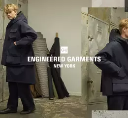 GU首度攜手紐約機能時尚品牌ENGINEERED GARMENTS 打造復古重構新風格，12月5日正式登場