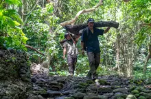 夏曼・藍波安返鄉大展海上絕技　攜子完成三代造舟心願 從山林到海面　父子共創達悟飛魚季的動人畫面 《大海浮夢》正式預告亮相　套票開賣、限量周邊搶先收藏