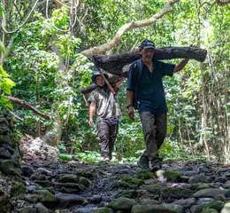 夏曼・藍波安返鄉大展海上絕技　攜子完成三代造舟心願 從山林到海面　父子共創達悟飛魚季的動人畫面 《大海浮夢》正式預告亮相　套票開賣、限量周邊搶先收藏