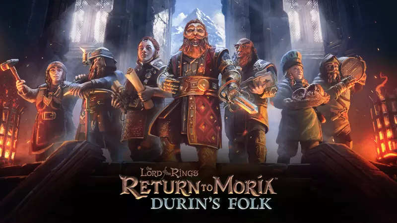 H2 Interactive，《The Lord of the Rings: Return to Moria™（魔戒：重返摩瑞亞™）》PS5 的最新追加內容《Durin's Folk Expansion（杜林族）》今日上市