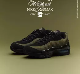 UNDEFEATED × Nike Air Max 95「Medium Olive」正式登場 為傳奇合作寫下最終篇章