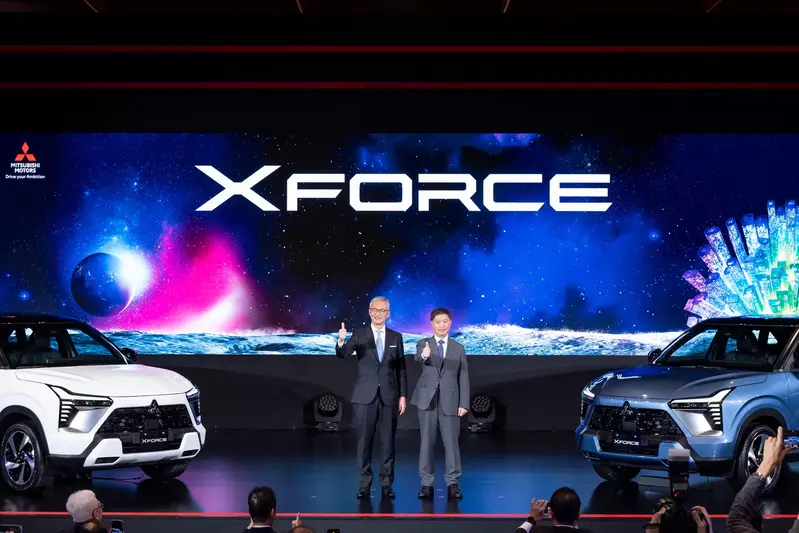 全新 Mitsubishi XFORCE 都會跨界休旅 79.9 萬起正式上市！ 結合智慧安全科技 × 新世代駕馭體驗 × 都會質感設計，開啟跨界休旅新篇章