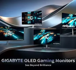 技嘉 CES 2026 發表四款全新 OLED 電競螢幕，獨家畫質調校技術定義視覺新巔峰