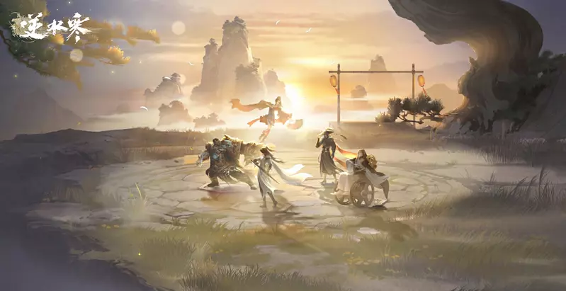 《逆水寒》新自走棋玩法「逆水俠棋」上線，特邀「花輪」擂台主，羅傑、大楷輪番踢館！春節登入送2880時裝自選