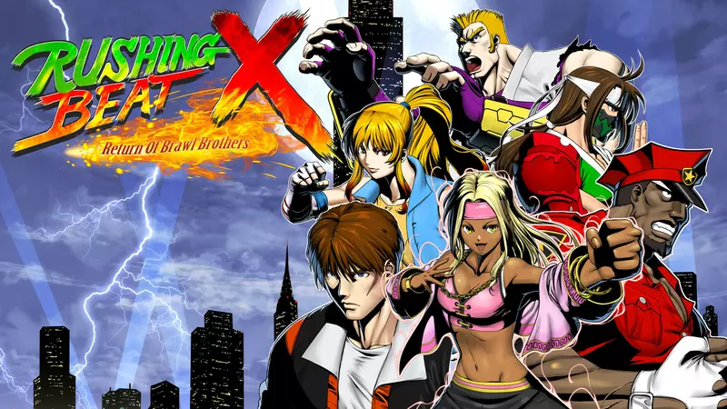 橫向卷軸類動作遊戲《快打刑事 X：暴虐兄弟（RUSHING BEAT X: Return Of Brawl Brothers）》PS5/Nintendo Switch 2 繁體中文版將於 3月 19日正式發售，現已開放預購