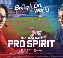 《eBaseball™: PRO SPIRIT》 於PlayStation®5與Steam®全球推出 