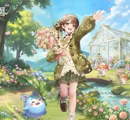 《織夢花園：森系輕經營》今日開啟預約！送限定時裝與 5 萬束實體鮮花，再抽全年份花束