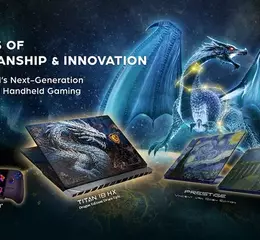 MSI 40週年精工鉅作 Titan 18 HX天龍座典藏特仕版 霸氣現身Computex 2026 《玩具總動員》筆電、全新電競掌機同步亮相