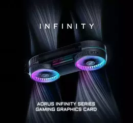 技嘉AORUS RTX 5080 INFINITY與AORUS RTX 5080 INFINITY WOOD顯示卡正式上市
