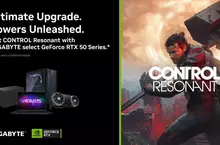 技嘉攜手 NVIDIA 推出 GeForce RTX™ 50 系列 《CONTROL Resonant》遊戲套裝，全面升級遊戲體驗