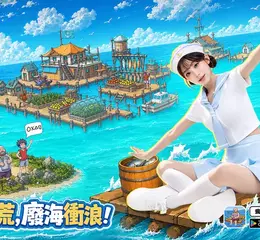 《瘋狂水世界》正式上線 指揮官『李珠珢』邀你一起開啟海上冒險 210 抽上線豪禮