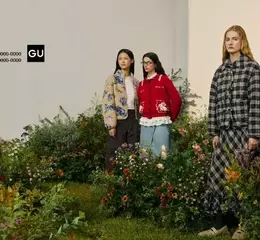 格紋、花卉與雕塑輪廓成亮點  GU × rokh 推出 2026 秋冬聯名系列  10月5日正式上市