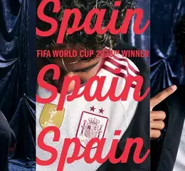 榮耀再臨！adidas世界盃西班牙隊「冠軍二星」客場球衣全新亮相 西班牙隊主場球員版與球迷版球衣同步發售