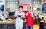 Canon運動主題體驗店  嶄新進駐臺北大巨蛋 陳冠宇化身一日店長  新機預購送限量簽名球
