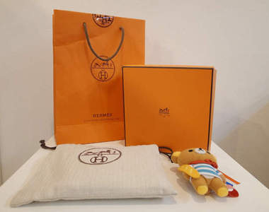 【開箱】菜市場買菜時尚購物袋Hermes Silky Pop Bag