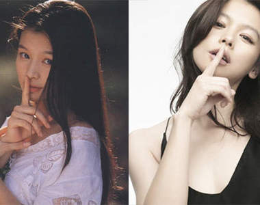 明星小時候!看看女明星的改變♥