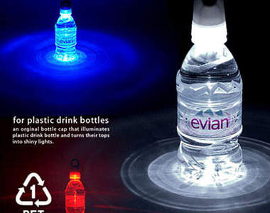 發光瓶蓋～喝個水都超有FU