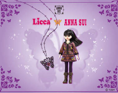 ANNA SUI安娜蘇 x Licca 莉卡娃娃 限量 900 組即將發售