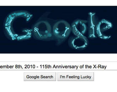 X-Goooooooogle ~X光115歲了！