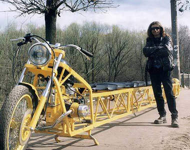 誇張摩托車~你敢騎上街我服你