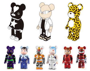 Be＠rbrick 庫柏力克熊出新招！日劇演員跨刀設計