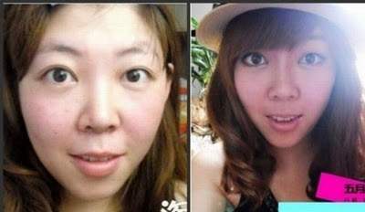 女生猜不透變身易容術!素顏前後差很大特輯2 - 圖片3 女生猜不透變身易容術!素顏前後差很大特輯2 - 圖片3