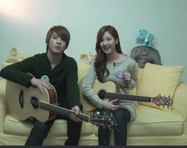 好閃好閃~紅薯夫婦(徐玄+鄭容和)的平語歌!