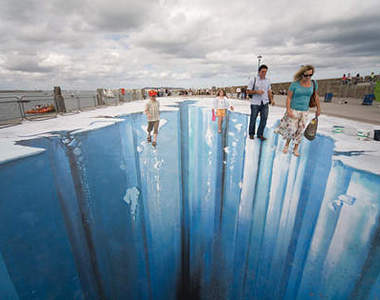 馬路藝術 超～有臨場感的！