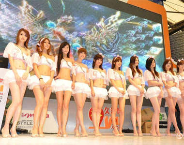 ChinaJoy遊戲展 觀眾票選10大Show Girl