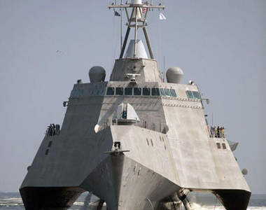 美國海軍〝匿蹤近岸戰鬥艦〞超帥