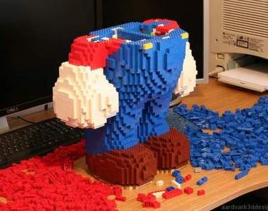 玩樂高也可以很科學，用3D打造樂高馬利歐!